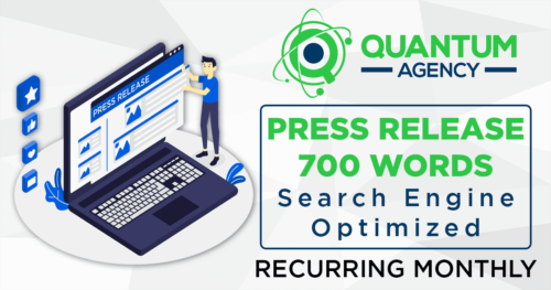 Monthly Recurring Press Release Product Image