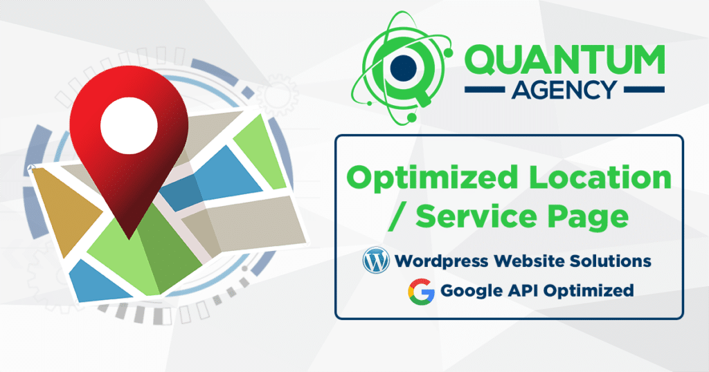 Optimized Location Page in Wordpress